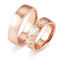 Trauring Trauringe Glamourös 2 Eheringe Verlobungsringe Ringe Diamantringe Antragsringe Brillantringe