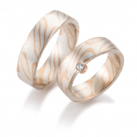 Trauring Trauringe Mokume Gane 24 Eheringe Verlobungsringe Ringe Diamantringe Antragsringe Brillantringe