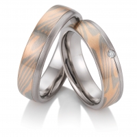Trauring Trauringe Mokume Gane 1 Eheringe Verlobungsringe Ringe Diamantringe Antragsringe Brillantringe