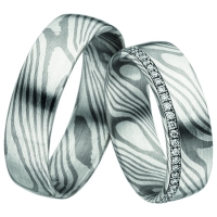 Trauring Trauringe Mokume Gane 34 Eheringe Verlobungsringe Ringe Diamantringe Antragsringe Brillantringe