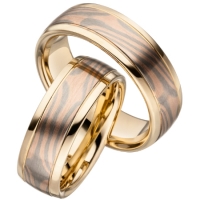 Trauring Trauringe Mokume Gane 4 Eheringe Verlobungsringe Ringe Diamantringe Antragsringe Brillantringe